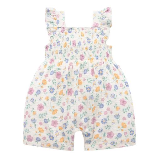 Purebaby Shirred Jumpsuit